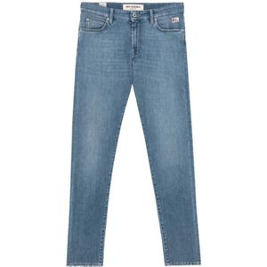 Roy Roger's, Jeans, Heren, Blauw, W38, Denim, Slim-fit Jeans