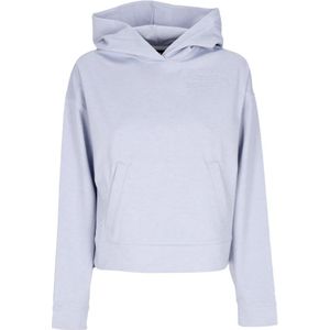 The North Face, Sweatshirts & Hoodies, Dames, Paars, M, Polyester, Korte Spacer Air Hoodie