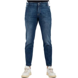 PT Torino, Jeans, Heren, Blauw, W33, Denim, Heren Denim Jeans