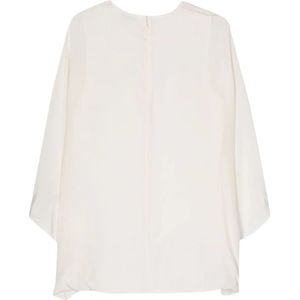 Rodebjer, Blouses & Shirts, Dames, Wit, XS, Stijlvolle Canvas Solha Blouse