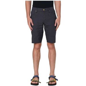 Jeckerson, Korte broeken, Heren, Blauw, W29, Katoen, Blauwe Casual Bermuda Shorts