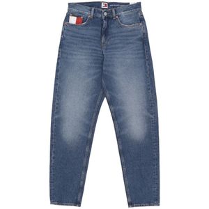 Tommy Hilfiger, Jeans, Heren, Blauw, W30 L32, Denim, Relaxed Tapered Denim Jeans