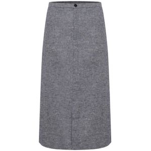 Part Two, Midi Skirts Grijs, Dames, Maat:M