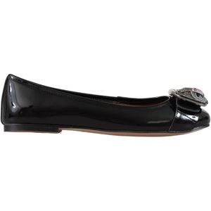 Kurt Geiger, Mayfair Platte Ballerina Zwart, Dames, Maat:36 EU