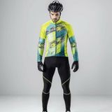 Loeffler wielrenshirt lange mouwen M Bike L/S Jersey Shalerock - Groen