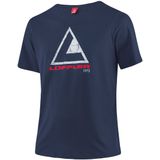 Loeffler shirt korte mouwen M Printshirt L50 Transtex® single CF - Blauw