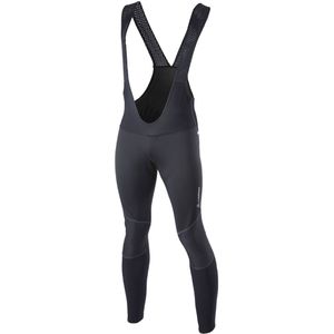 Loeffler fietsbroek lang M Bike Bib Tights Thermo Elastic voor heren - Zwart