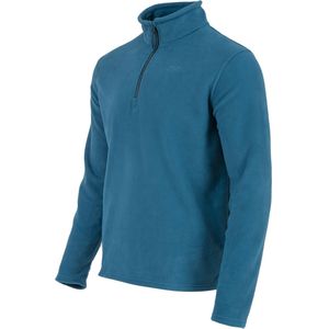 Highlander sweatshirt voor heren Ember Fleece Petrol met rits - Blauw