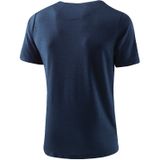 Loeffler shirt korte mouwen M Printshirt Adventure Merino - Tencel™ Donker Blauw
