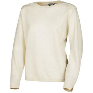Ivanhoe trui NLS Tunabo Natural White boothals - 100% zuivere ongeverfde wol