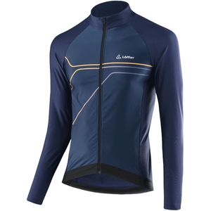 Loeffler wielrenshirt lange mouwen M Bike L/S Jersey Conflux Hotbond® RF - Donker Blauw