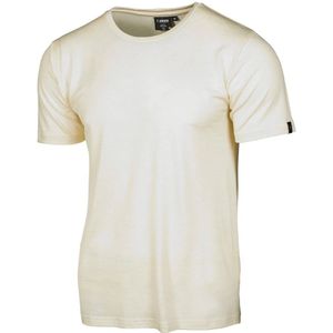 Ivanhoe t-shirt UW Ceasar Natural White voor heren - 100% extra fijne merino wol - Beige