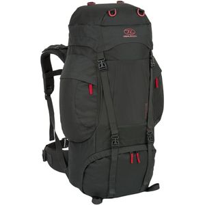 Highlander rugzak backpack Rambler New 88 liter - Zwart-Rood