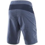 Loeffler fietsbroek kort M Bike Shorts Lance - E CSL Vintigo voor heren - Blauw