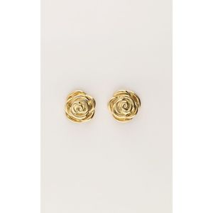 Pinke Vintage-Ohrstecker