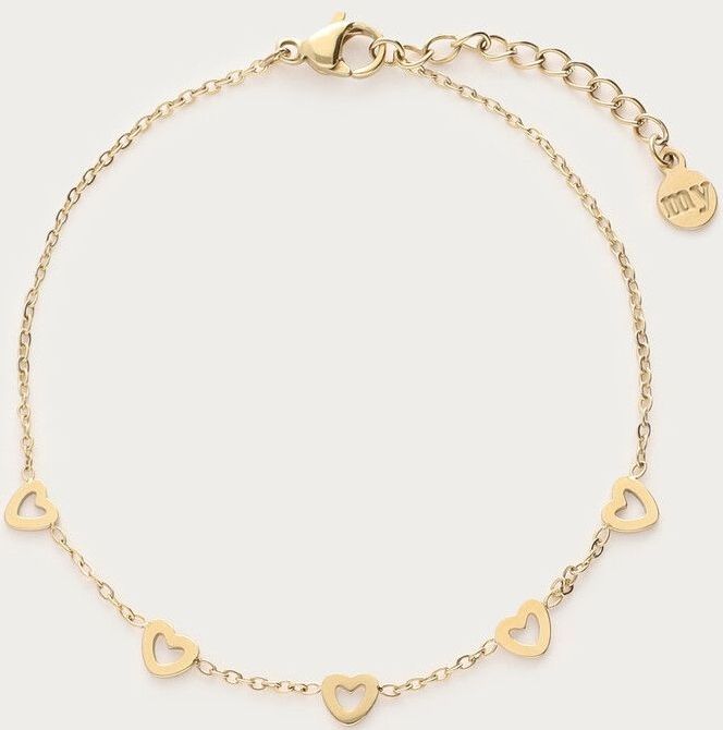 Armband mit kleinen Herzen