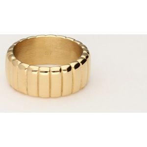 Bold Ring mit Rippung