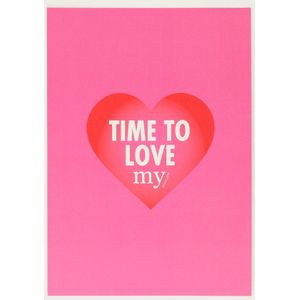 Karte"Time to love"