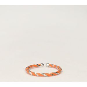 Gedrehter Ring mit Orange