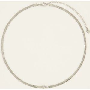 Kette mit flachen Gliedern und Stern