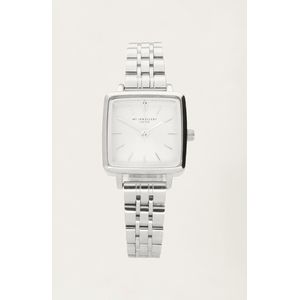 Quadratische Uhr mit Gliederarmband