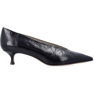 Le Monde Beryl Hoge hakken - Pointed-Toe Kitten Heel Pumps in zwart