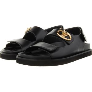 Valentino Garavani Sandalen - Sandal Vlogo in zwart