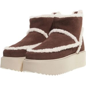 INUIKII Winterlaarzen - Classic Low Shearling in bruin