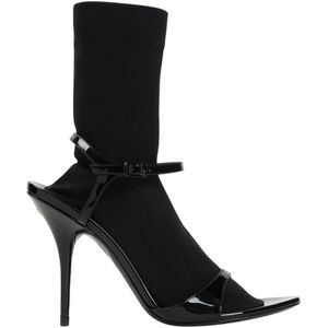 Balenciaga Boots - Ankle Boots With High Stiletto Heel in zwart