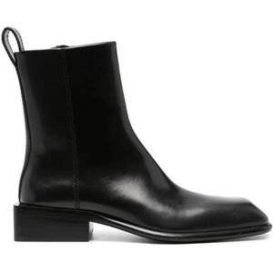 Alexander Wang Boots - Throttie Ankle Boots in zwart