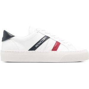 Moncler Low-Top Sneakers - Classic White Sneakers in wit