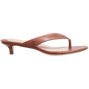 Lauren Ralph Lauren Sandalen met hak - Francesa Sandals Heel Sandal in bruin