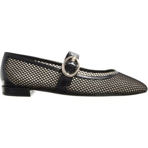 Stuart Weitzman Ballerinas - Arabella Mary Jane in zwart
