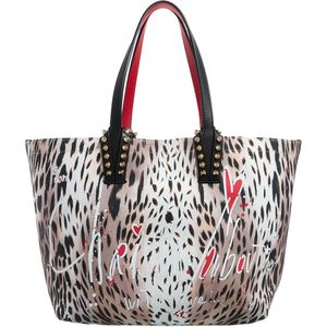 Christian Louboutin Shoppers & Totes - Cabata Tote Bag in luipaardprint