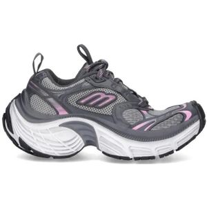 Balenciaga Low-Top Sneakers - "6Xl" Sneakers – Grey/Pink in grijs