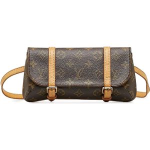 Louis Vuitton Heuptassen - 2005 Monogram Pochette Marelle PM in bruin