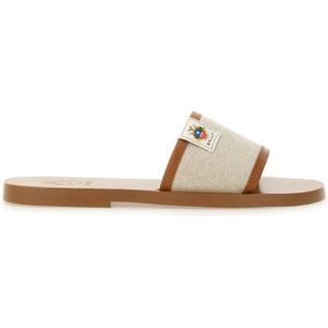 Bally Sandalen - "Sollie" Slide Sandals in beige