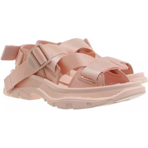 Alexander McQueen Sandalen - Tread Sandals in poeder roze