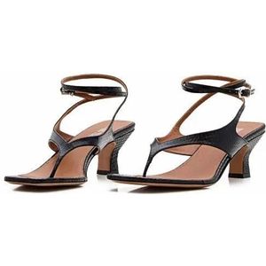 Paris Texas Sandalen - 55mm Portofino Lace Up Sandal in zwart