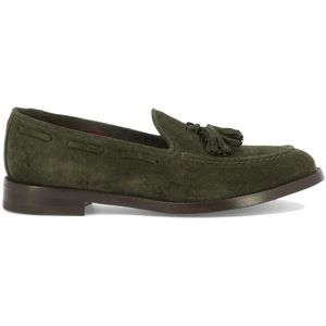 - "Softy" Loafers in groen