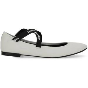 - "Joana" Dancer Flats in crème