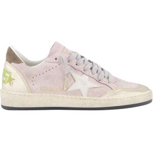 Golden Goose Low-Top Sneakers - Dames Ball Star in poeder roze