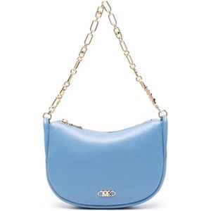 Michael Kors - SM Bracelet Pouchette - Clutch - Blauw - Leer