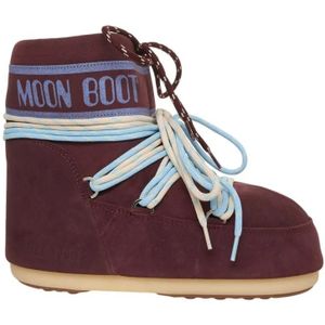 Moonboot Boots - Icon Low Suede' Boots in zwart