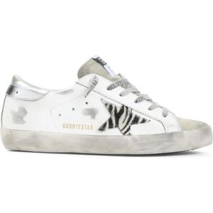 Golden Goose Low-Top Sneakers - Super Star Sneakers in wit