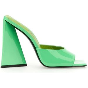 The Attico Slippers & Mules - Mule Devon in groen