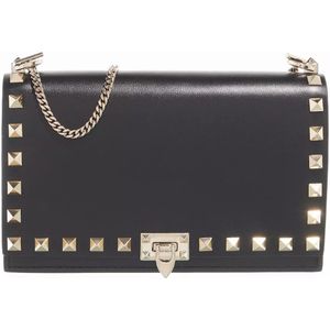 Valentino Garavani Crossbody bags - Rockstud Bag In Calfskin in zwart