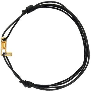 Aliita Armbanden - Letra L Ct Bracelet in black