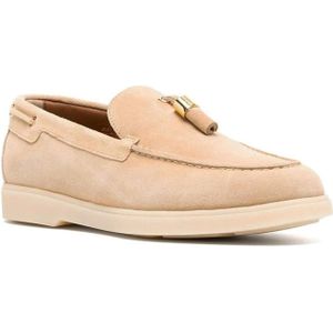 Giuseppe Zanotti Loafers - Velours Beige in beige