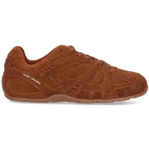 Marc Jacobs Low-Top Sneakers - The Suede 72 Spring Sneakers – Brown in bruin
